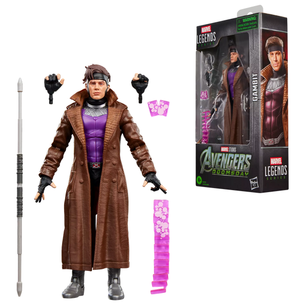 Avengers Doomsday Marvel Legends Series Gambit 6-Inch Action Figure (Pre-Order)