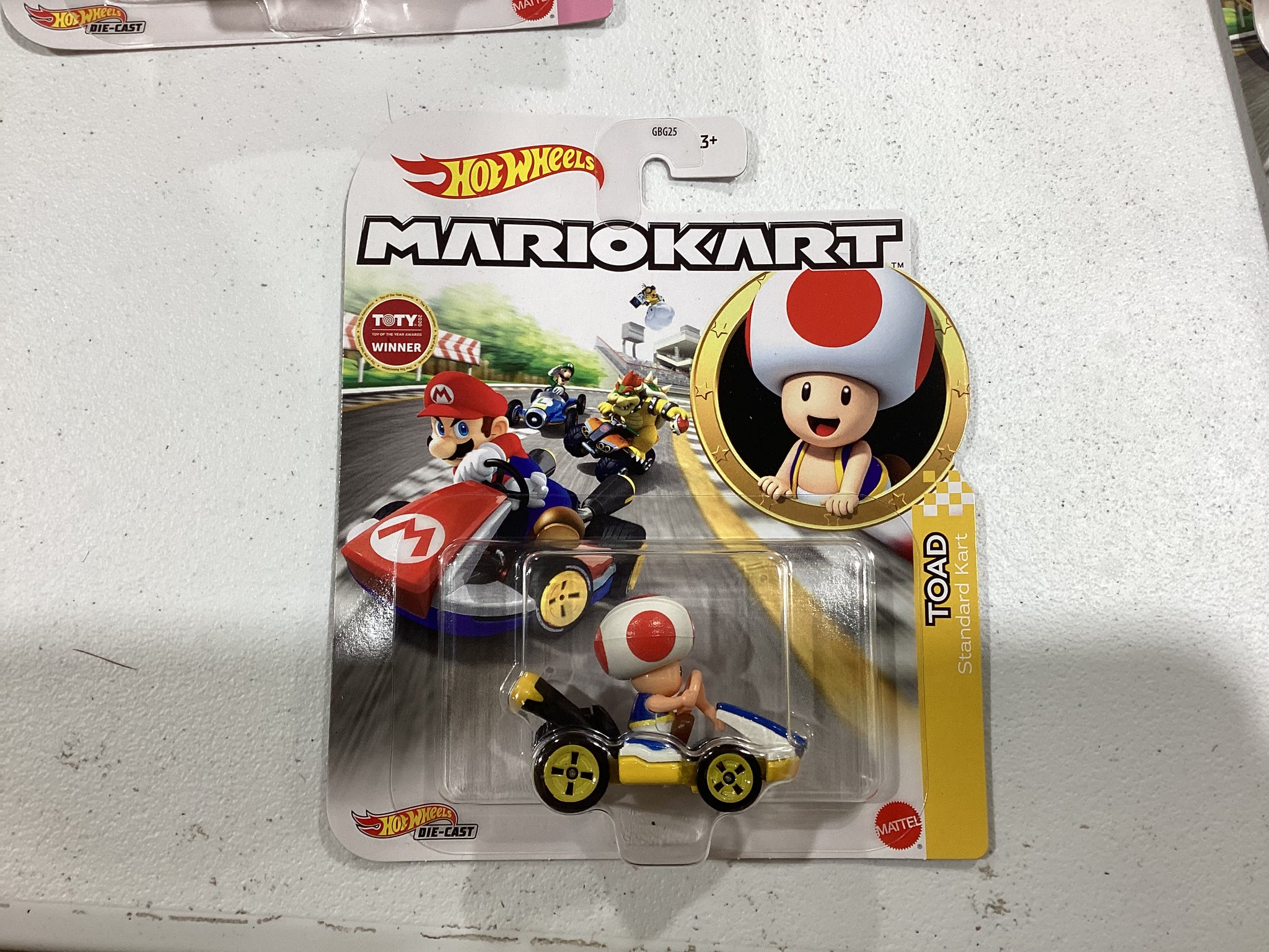 Hot wheels online mario kart toad