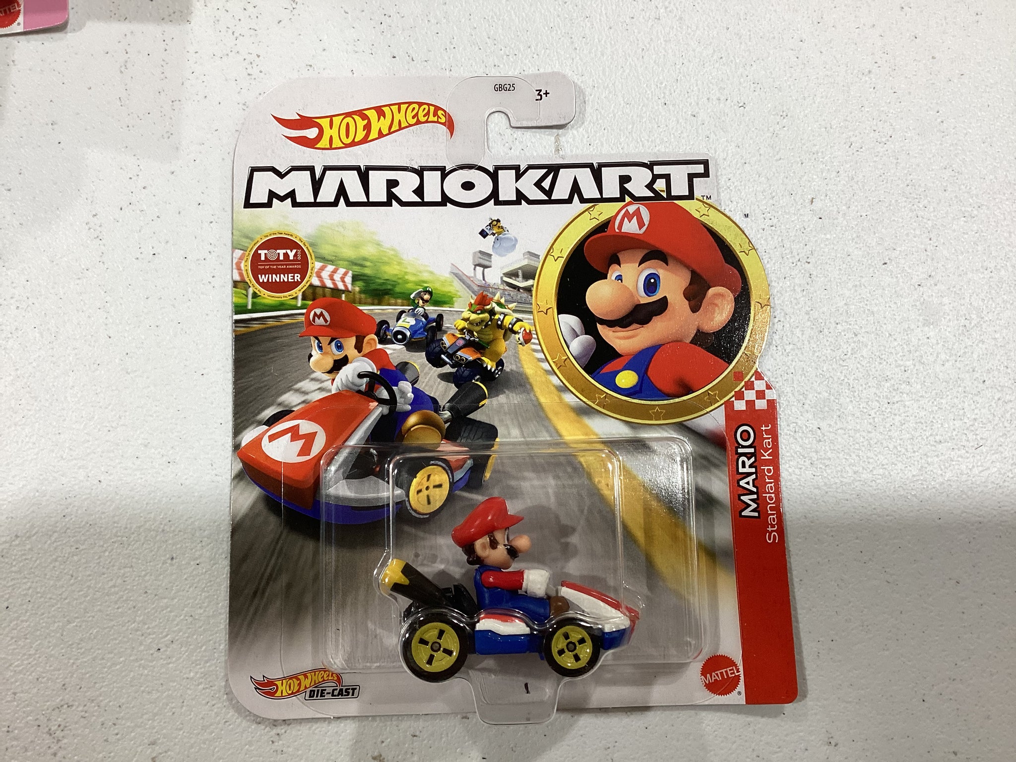 Hot Wheels Mario Kart Mario Standard Kart AAA Toys and Collectibles