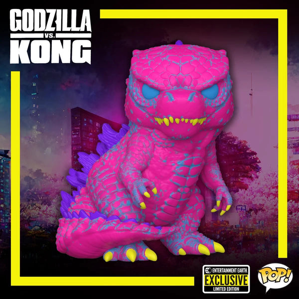 Funko Pop! Movies: Godzilla vs. Kong - Godzilla Black Light #1348 - Entertainment Earth Exclusive