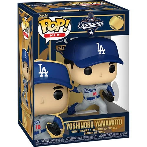 MLB Dodgers Yoshinobu Yamamoto 2025 World Series MVP Funko Pop! Vinyl Figure (Pre-Order)