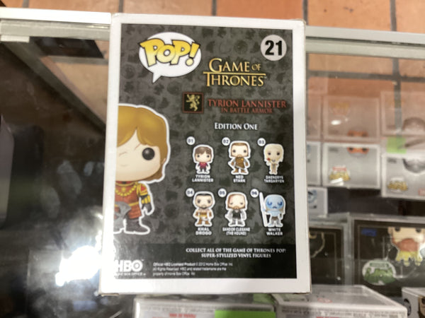 Funko Pop! TV: Game of Thrones - Tyrion Lannister #21 (Damaged Box)