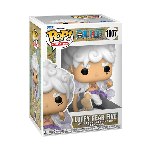 Funko Pop! Animation: One Piece - Luffy Gear Five #1607 - Common & Chase Bundle