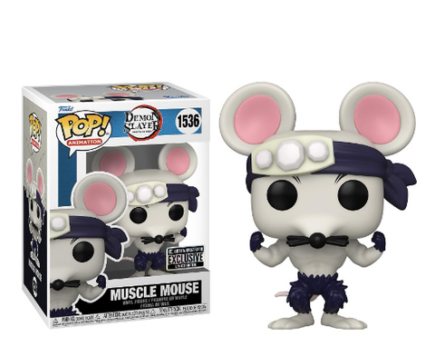 Funko Pop! Animation: Demon Slayer - Muscle Mouse #1536 - Entertainment Earth Exclusive (Pre-Order)