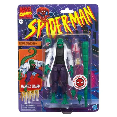 Spider-Man Retro Marvel Legends Lizard 6-Inch Action Figure (Pre-Order)