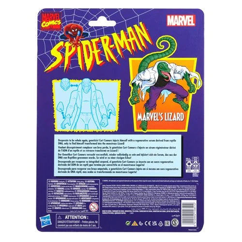 Spider-Man Retro Marvel Legends Lizard 6-Inch Action Figure (Pre-Order)