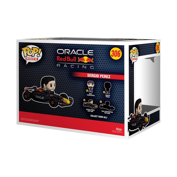 Funko Pop! Super Deluxe - Racing: Red Bull Racing - Sergio Perez in Vehicle #306 (Pre-Order)