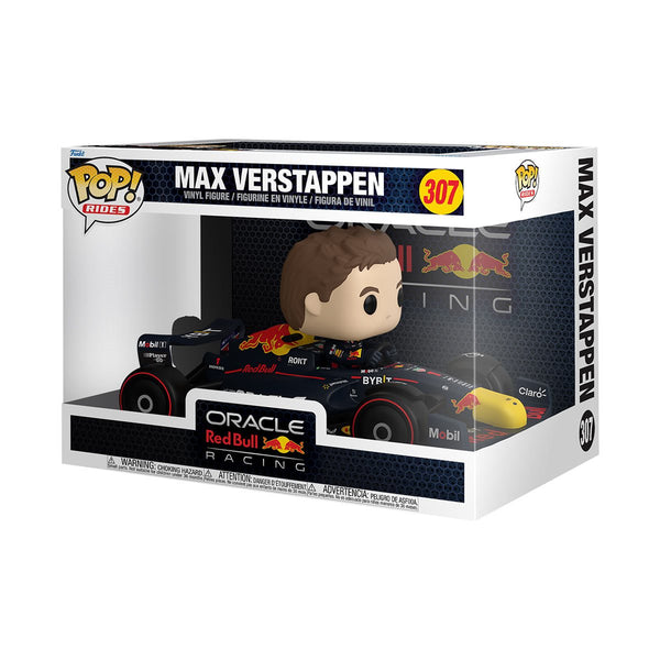 Funko Pop! Super Deluxe - Racing: Red Bull Racing - Max Verstappen in Vehicle #307 (Pre-Order)