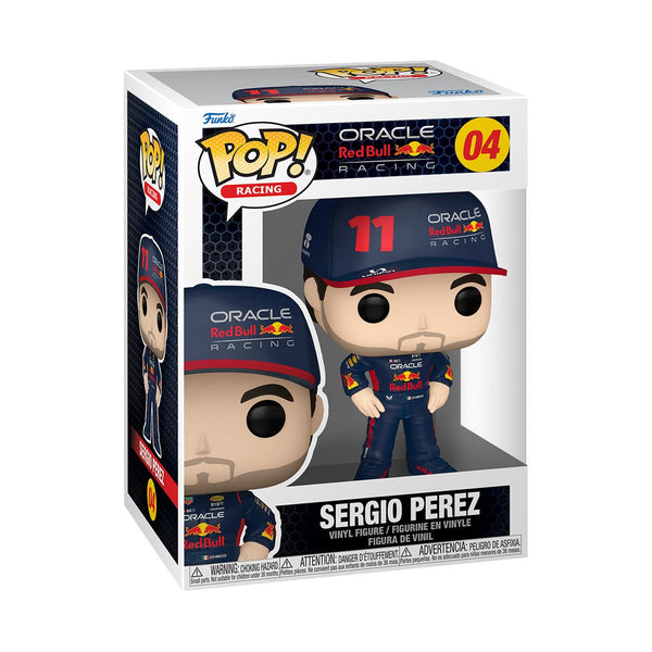 Funko Pop! Racing: Red Bull Racing - Sergio Perez #4 (Pre-Order)