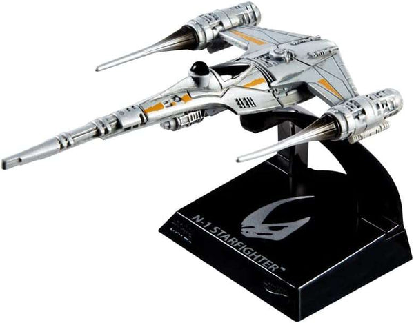 Star Wars Hot Wheels Starships Select 1:50 Scale - The Mandalorian's N-1 Starfighter #17