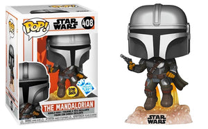 Funko Pop! Star Wars: Mandalorian - The Mandalorian Glow-in-the-Dark #408 - Funko Insider Club