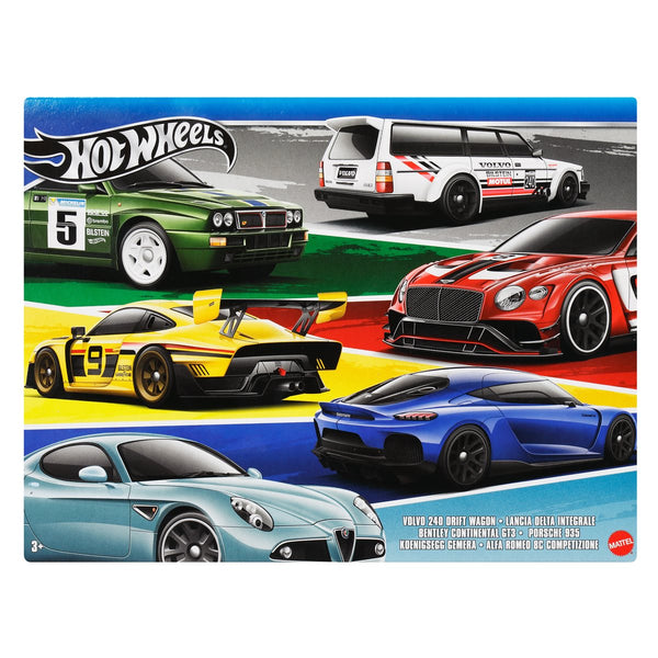 Hot Wheels European Style Car Culture 1:64 Scale 2024 Mix 3 Multi-Pack