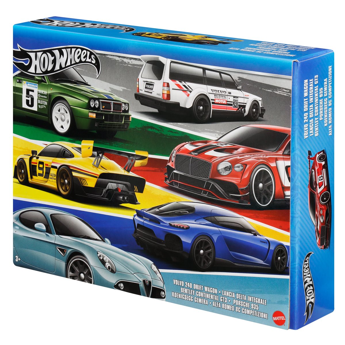 Hot Wheels European Style Car Culture 1:64 Scale 2024 Mix 3 Multi-Pack