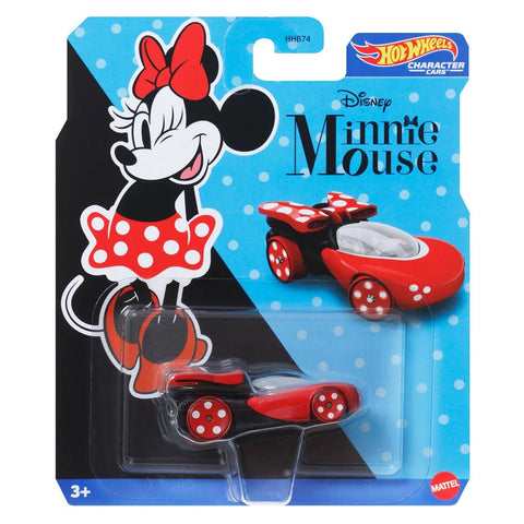 Hot Wheels Character Cars - Disney - Minnie Mouse