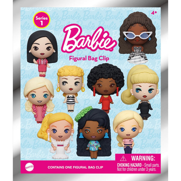 Barbie 3D Foam Bag Clip Series 1 - One Mystery Figure