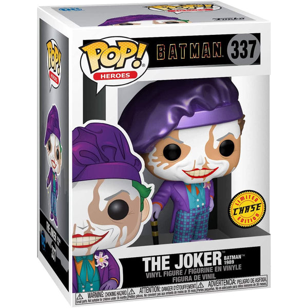 Funko Pop! Heroes: Batman 1989 - Joker (Chase Bundle)