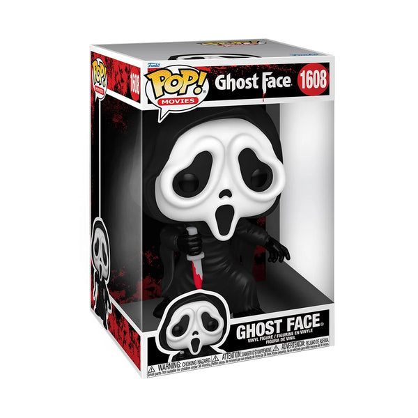 Funko Pop! Movies: Scream - Ghost Face with Knife Jumbo #1608 (Pre-Order)