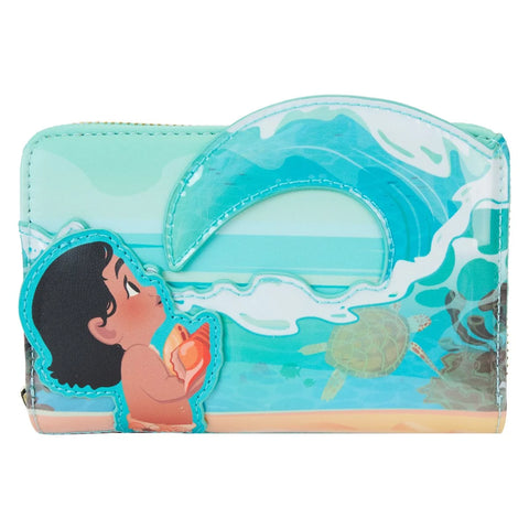 Loungefly - Moana Ocean Waves Zip-Around Wallet (Pre-Order)