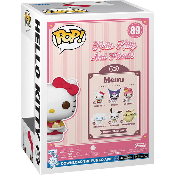 Funko Pop! Hello Kitty and Friends Hello Kitty with Dessert (2024) #89 (Pre-Order)