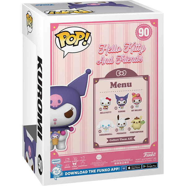 Funko Pop! Hello Kitty and Friends Kuromi with Dessert #90 (Pre-Order)