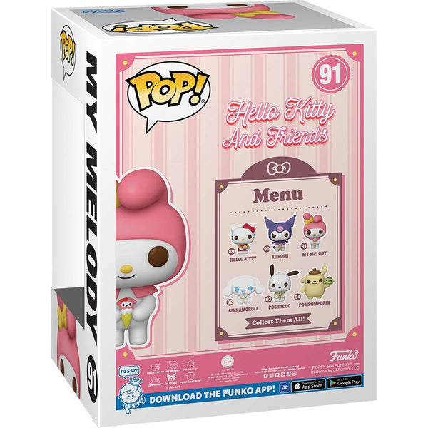 Funko Pop! Hello Kitty and Friends My Melody with Dessert #91 (Pre-Order)