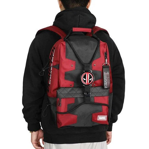 BioWorld Marvel Deadpool Bungee Suit up Character Backpack Pre Orde AAA Toys and Collectibles