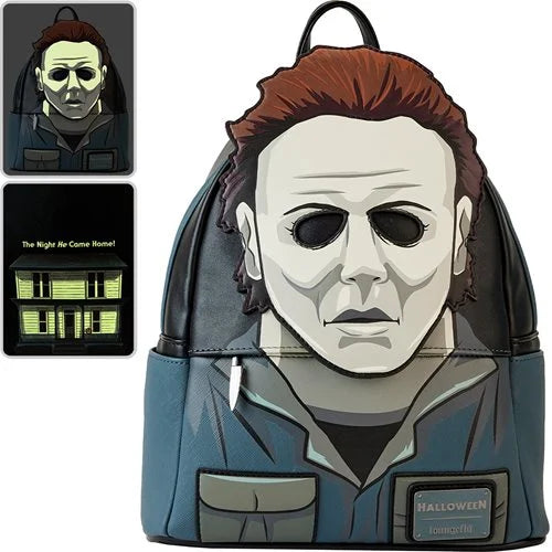 Loungefly -  Halloween Michael Myers Cosplay Glow-in-the-Dark Mini-Backpack (Pre-Order)