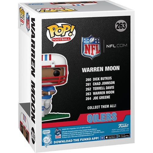 Funko Pop! NFL: Warren Moon #263 (Oilers) (Pre-Order)