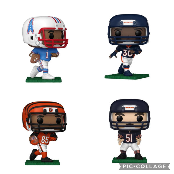 Funko Pop! NFL Legends Series 6 Set of 4 (Pre-Order)