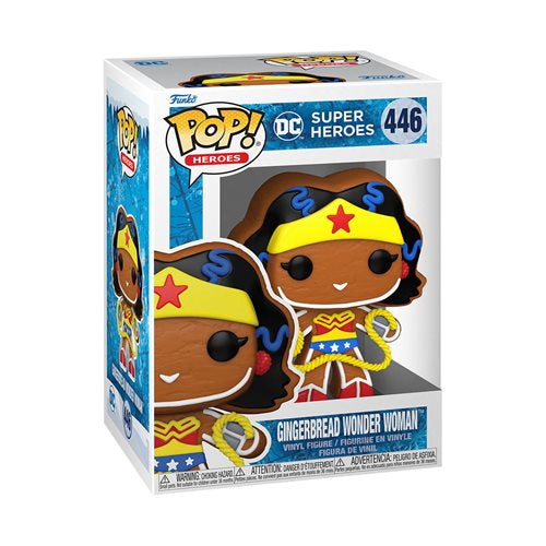 Funko Pop! Heroes : Holiday Gingerbread Wonder Woman #446