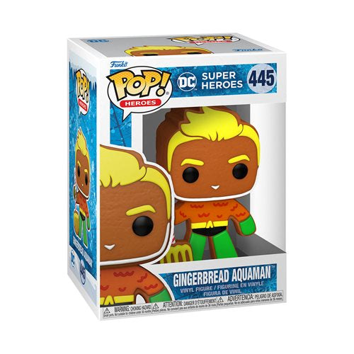 Funko Pop! Heroes : Holiday Gingerbread Aquaman #445