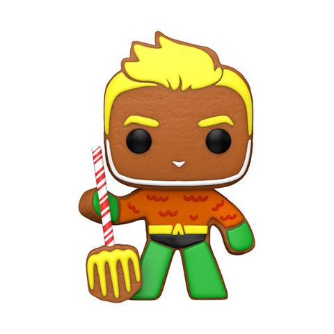 Funko Pop! Heroes : Holiday Gingerbread Aquaman #445