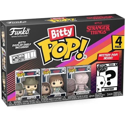 Funko Bitty Pop! Stranger Things Season 1 - Bundle of 4 - Mini-Figure 4 Pack (Pre-Order)