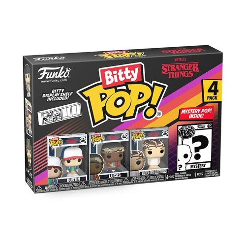 Funko Bitty Pop! Stranger Things Season 1 - Bundle of 4 - Mini-Figure 4 Pack (Pre-Order)