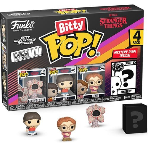 Funko Bitty Pop! Stranger Things Season 1 - Bundle of 4 - Mini-Figure 4 Pack (Pre-Order)