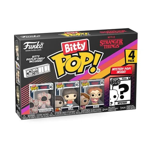 Funko Bitty Pop! Stranger Things Season 1 - Bundle of 4 - Mini-Figure 4 Pack (Pre-Order)