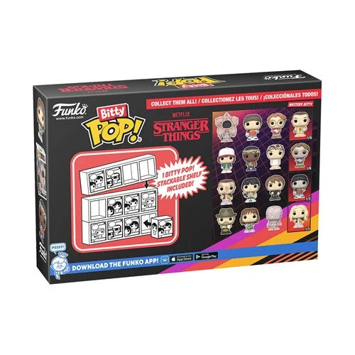 Funko Bitty Pop! Stranger Things Season 1 - Bundle of 4 - Mini-Figure 4 Pack (Pre-Order)