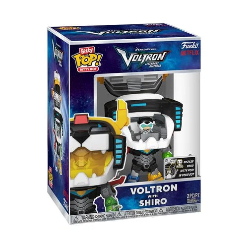 Funko Bitty Bot Pop! - Voltron: Legendary Defender - Voltron with Shiro Funko Bitty Pop! (Pre-Order)