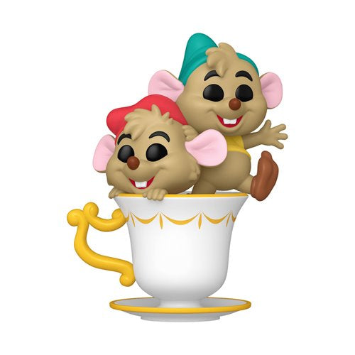 Funko Pop! Disney: Cinderella 75th Anniversary - Jaq & Gus Gus in Teacup #1544 (Pre-Order)