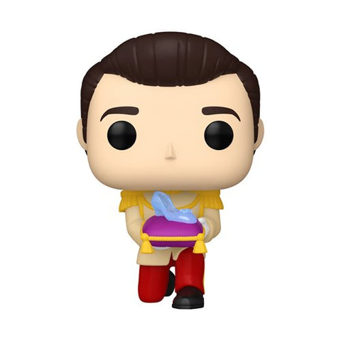 Funko Pop! Disney: Cinderella 75th Anniversary - Prince Charming with Glass Slipper #1545 (Pre-Order)