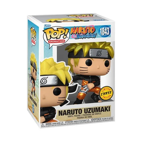 Funko Pop! Anime: Naruto - Uzumaki with Shuriken #1843 (Chase Bundle)