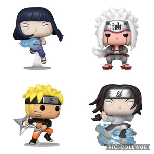 Funko Pop! Animation: Naruto - Wave 14 Bundle of 4 (Pre-Order)