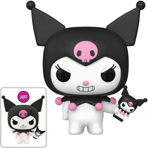 Funko Pop! Sanrio Kuromi with Phone #88 (Brad's Toys & Collectibles Exclusive - Flocked Chase Bundle (Pre-Order)