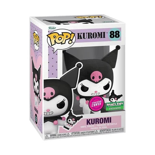 Funko Pop! Sanrio Kuromi with Phone #88 (Brad's Toys & Collectibles Exclusive - Flocked Chase Bundle (Pre-Order)