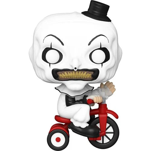 Funko Pop Movies: Terrifier - Art the Clown with Bike #1591 (Pre-Order)