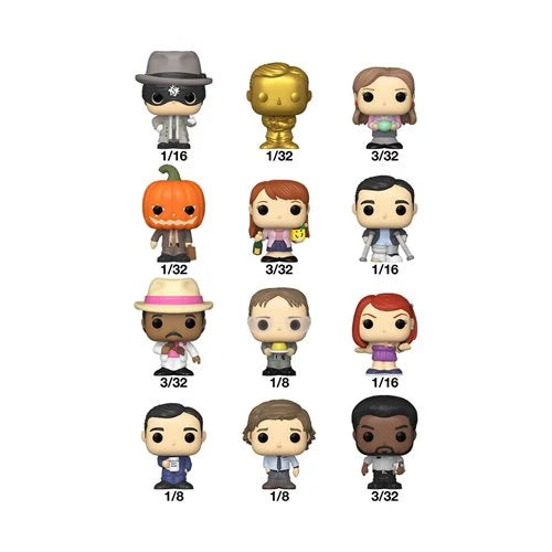 Funko Bitty Pop! The Office Mini-Figure Singles - Blind Bags (Pre-Order)