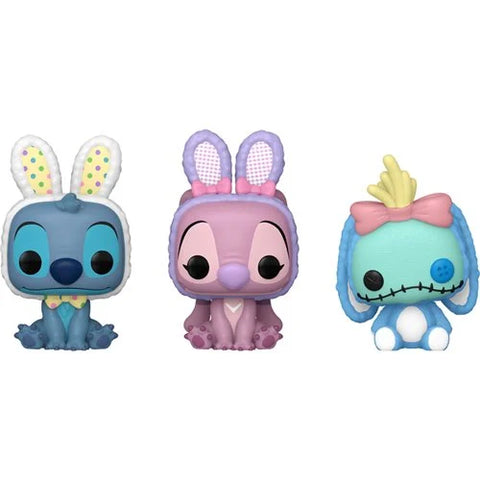 Lilo & Stitch Easter Funko Pocket Pop! Mini-Figure 3-Pack (Pre-Order)