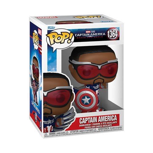 Funko Pop! Marvel Studios: Captain America: Brave New World Bundle of 4