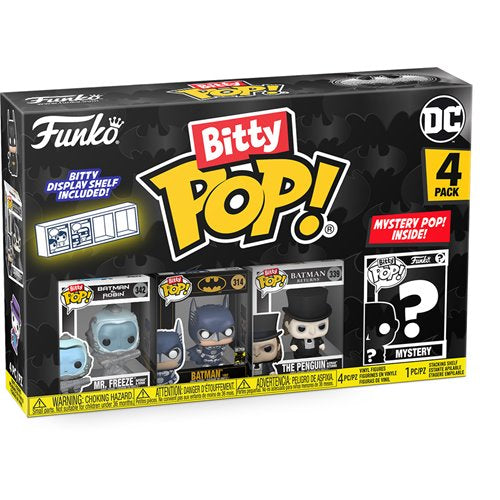 Funko Bitty Pop! Batman 85th Anniversary - Mr. Freeze Mini-Figure 4 Pack