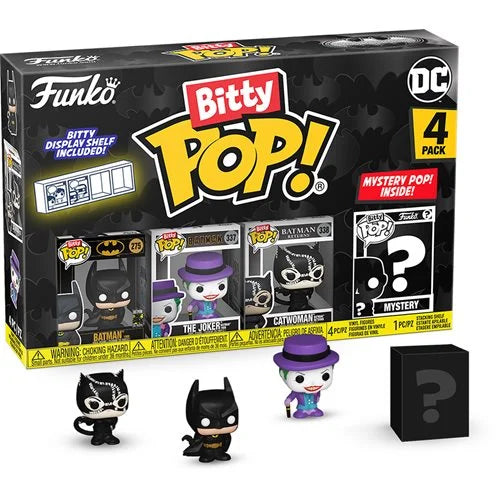 Funko Bitty Pop! Batman 85th Anniversary Bundle of 4 Mini-Figure 4 Packs